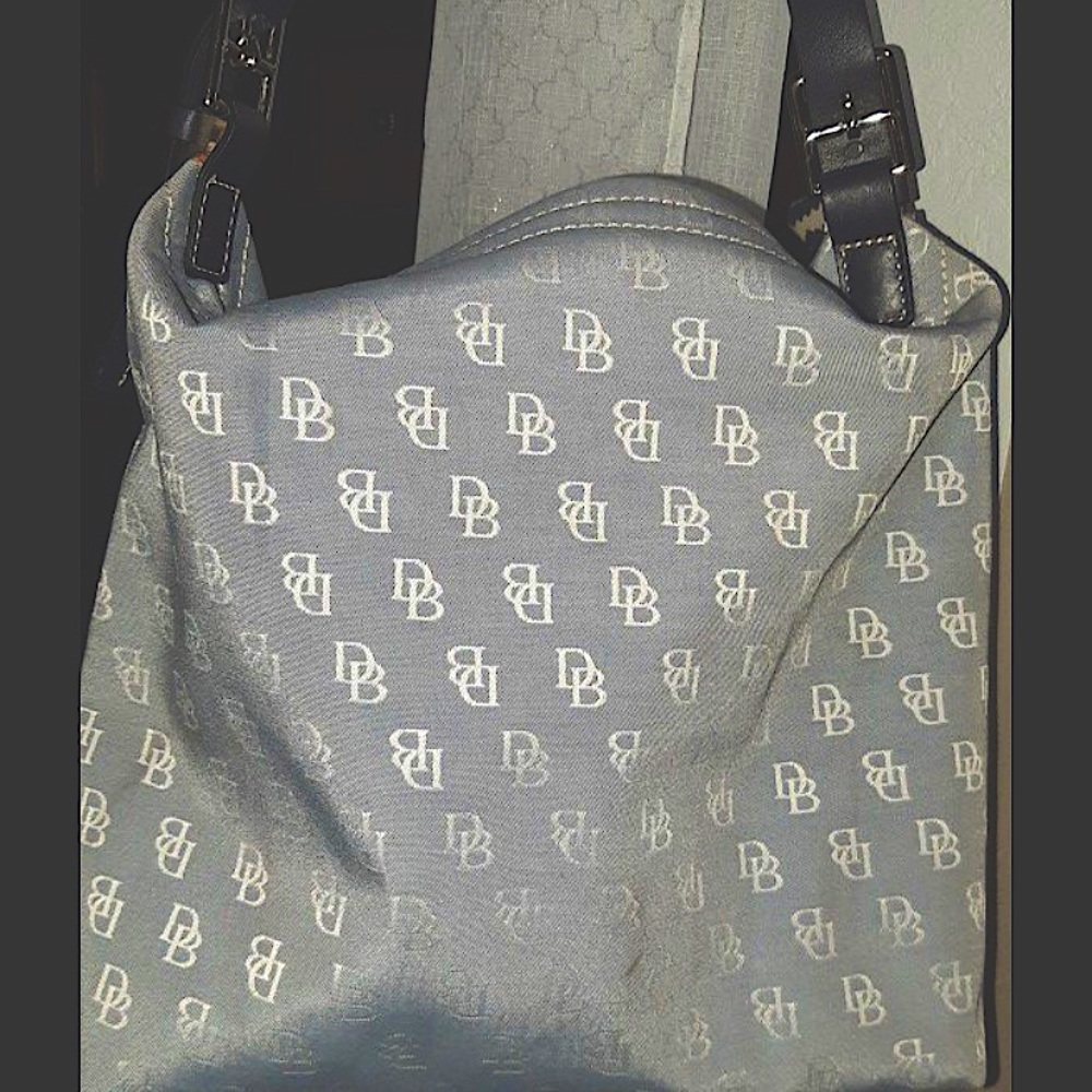 Rooney & Bourke Purse Light Blue/gray